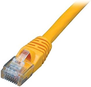 Kapsamlı Kablo 14 ' Cat6 550 MHz Snagless Yama Kablosu, Sarı (CAT6-14YLW)