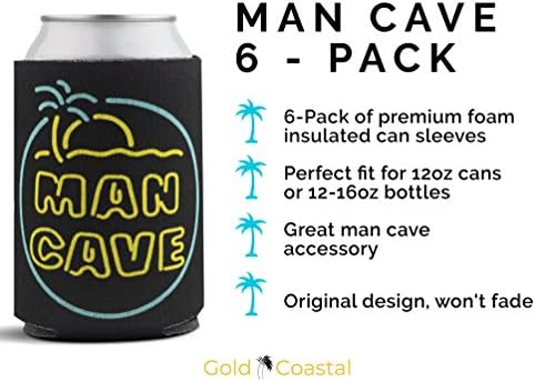 Man Cave İçecek Kutusu Soğutucuları-Erkekler için Havalı Şeyler, Ev Bar Aksesuarları ve Man Cave Dekoru, Onun için