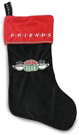 Harika Arkadaşlar Noel Çorabı-Siyah