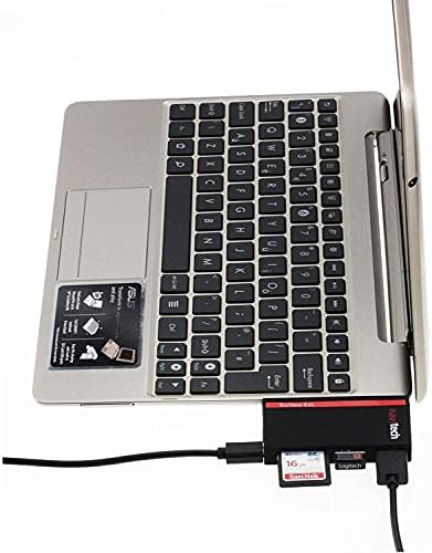 Navitech 2'si 1 Arada Dizüstü Bilgisayar / Tablet USB 3.0/2.0 HUB Adaptörü/Mikro USB Girişi SD / Mikro USB Kart Okuyucu