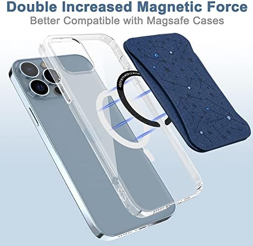 Manyetik Cüzdan Standı Kart Tutucu ile Uyumlu MagSafe iPhone 11 12 13 14 PromaX, samsung Galaxy s22 23 Ultra, Ekstra