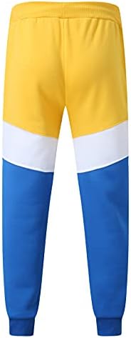 Mavi Ve Beyaz Eşofman erkek Sonbahar 2 Parçalı Set Kapşonlu Baskılı Cep Uzun Kollu Hoodies Ve Uzun Pantolon Setleri
