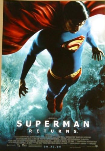 Süpermen Brandon Routh'u Clark Kent olarak Geri Döndürüyor Süpermen Dünya Üstünde 11,5 x 17 Poster