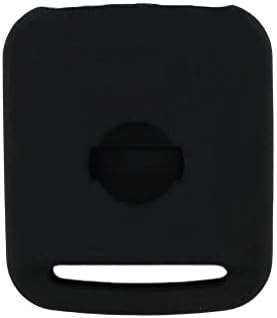 SEGADEN silikon kapak Koruyucu Kılıf Tutucu Cilt Ceket ile Uyumlu NİSSAN 2 düğmeli uzak anahtar Fob CV9502 Siyah