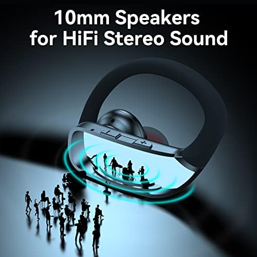 FK Ticaret Astro Slide 5G Bluetooth Kulaklıklar için Kablosuz Kulaklık 48hrs LED Ekranlı Spor Kulaklıkları Oynatın