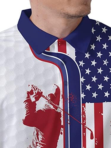 Komik golf gömlekleri Hawaiian polo gömlekler Erkekler için erkek Golf Çılgın golf gömlekleri Erkekler için Golf