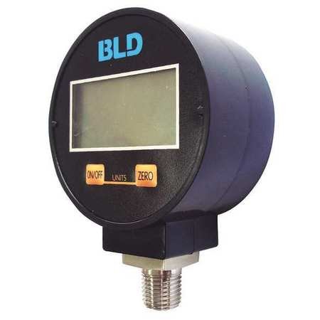 Haneli LCD Basınç Göstergesi, 2-1 / 2 inç, 0-100