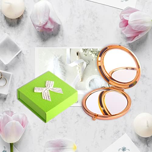 kızlar kadınlar için z-crange hediyeler,Mutluluk size muhteşem Görünüyor Kızlar kadınlar için Gül altın Kompakt Ayna