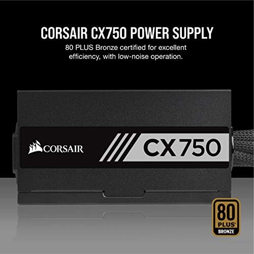 Corsair CX Serisi 750 Watt (2017) 80 Plus Bronz Sertifikalı Modüler Olmayan Güç Kaynağı (CP-9020123-NA)