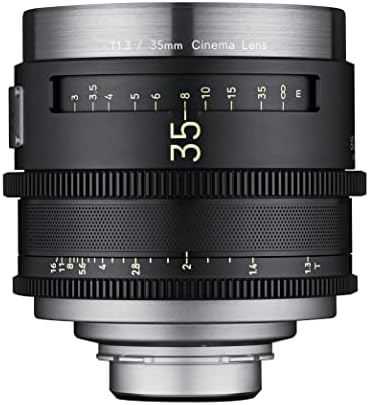 Sony E için Rokinon XEEN Meister 35mm T1.3 Profesyonel Sinema Lensi (ZM35-NEX)