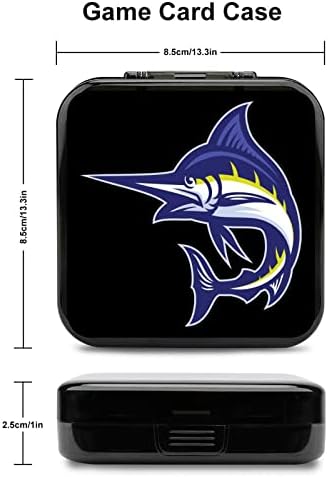 Marlin Balığı Oyun Kartı Durumda Anahtarı Özelleştirilmiş Desen Anahtarı Lite Taşınabilir saklama kutusu 24 Oyun