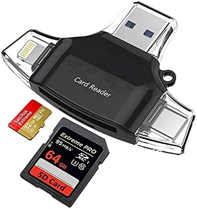 Boxwave Akıllı Gadget Emdoor EM-İ15H ile uyumlu (BoxWave tarafından Akıllı Gadget) - AllReader SD Kart Okuyucu, microSD