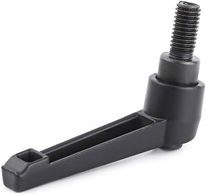 Dişli Cıvata ve Kolu + Ayarlanabilir Kolu Sıkma Kolu Saplama Dış Dişli M8 16-60mm (M816) siyah Renk (M8 * 16)