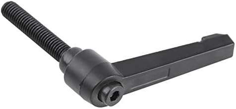 Sıkma Kolu, M8 16-60mm Sıkma Kolu Makineleri Ayarlanabilir Kolu Kilitleme Dış Dişli Topuzu Siyah (M8 * 30mm) siyah