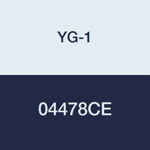 YG - 1 04478CE HSSCo8 Parmak Freze, 6 Flüt, Normal Uzunluk, TiAlN-Extreme Finish, 4-1/2 Uzunluk, 2