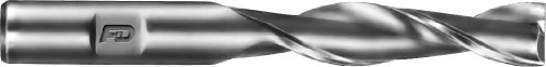 F & D Takım Şirketi 17733-TL764 İki Flüt Uçlu Değirmen, Tek Uçlu, Uzun, Yüksek Hız Çeliği, 1,5 Değirmen Çapı, 1,25