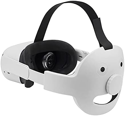 Kakalote Ayarlanabilir kafa bandı Oculus Quest 2 VR Kulaklık, Gelişmiş Destek ve Konfor VR Oyun, koruyucu kafa bandı