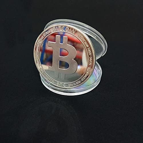 Hatıra parası Gümüş Kaplama Bitcoin Bitcoin Sanal Para Bitcoin Hobi Sanal Para 2021 Sınırlı Sayıda Koleksiyon Sikke