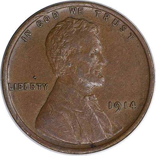 1914 P Lincoln Cent EF
