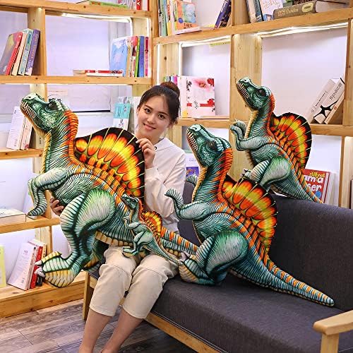 pangcangshu Yeni Dinozor peluş oyuncaklar Doldurulmuş Hayvan Ejderha Bebek Spinosaurus Oyuncaklar Çocuklar için Gerçekçi