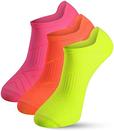 Kadınlar için Ivyhouse Atletik Koşu Çorapları-Düşük Kesim Ayak Bileği Çorapları-No Show Çorapları